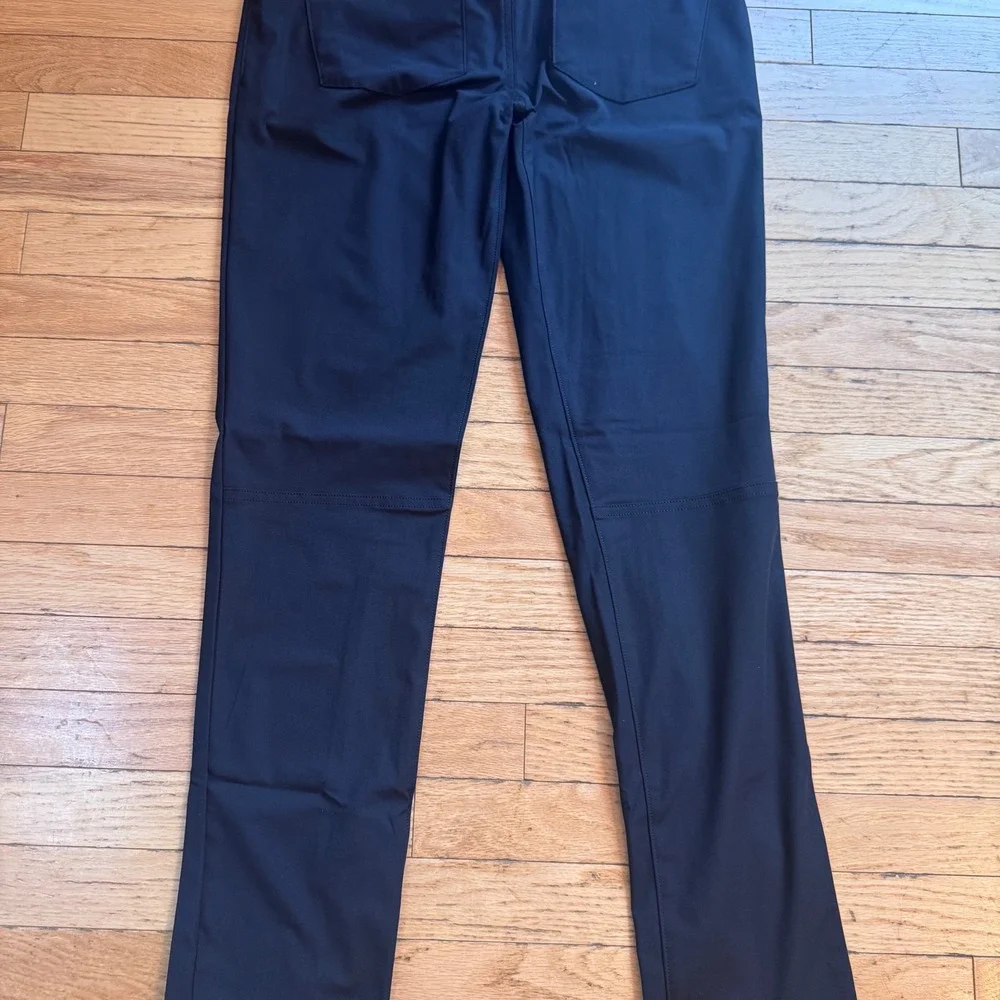 All In Motion Mens 360 Lifestyle Slim Fit 5-Pocket Pants Black 30x32 UPF 50+